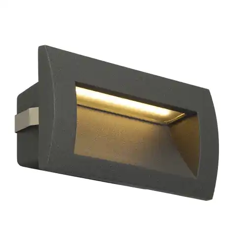Expressversand SLV DOWNUNDER OUT LED M, Wandeinbauleuchte, anthrazit