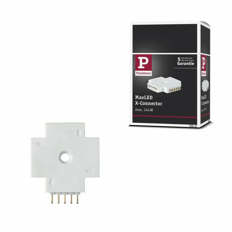 Begrenztes Angebot Paulmann MaxLED X-Verbinder Weiß