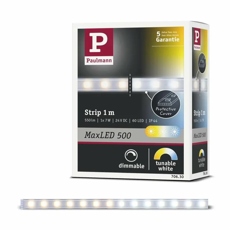 Paulmann MaxLED 500 Strip beschichtet 1m Tunable White 7W Meistverkauft