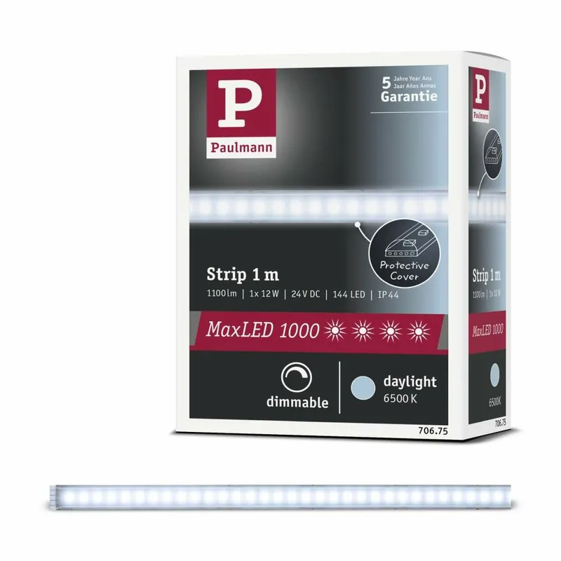 Paulmann MaxLED 1000 Strip beschichtet 1m Tageslichtweiß Direkt Vom Hersteller