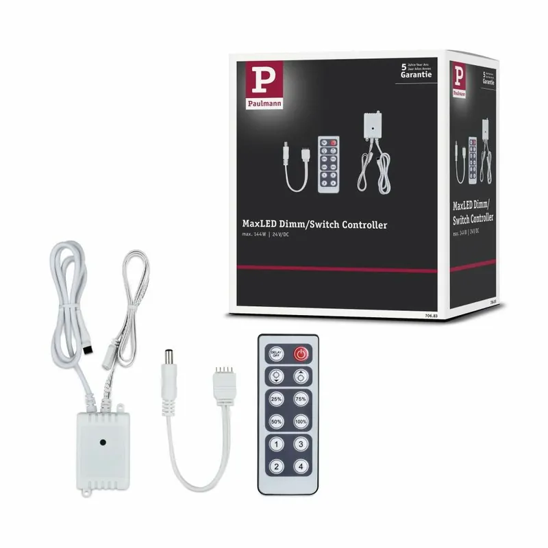 Paulmann MaxLED Dimm/Schalt Controller DC 24V max. 144W Weiß Top-Preis