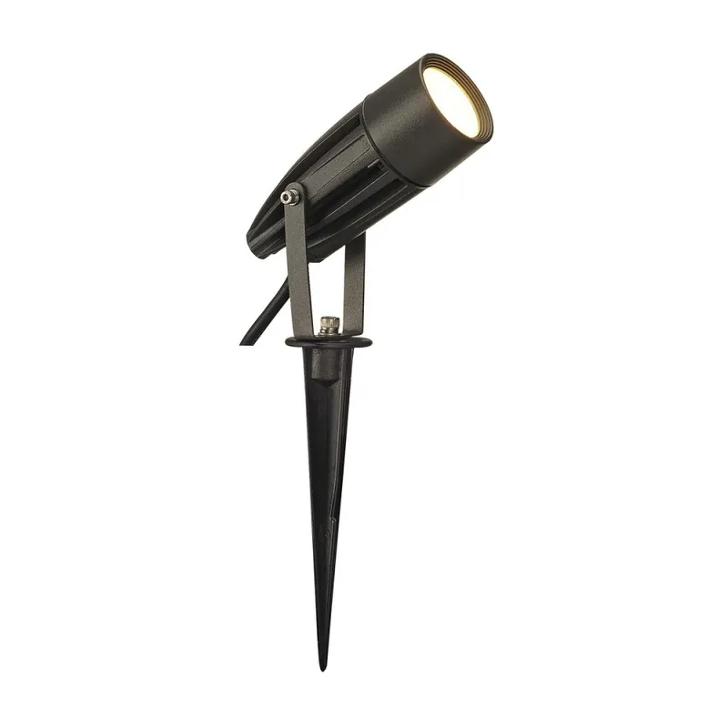 SLV SYNA LED Outdoor Erdspiessleuchte anthrazit 230V IP55 3000K 9W Sichere Zahlung