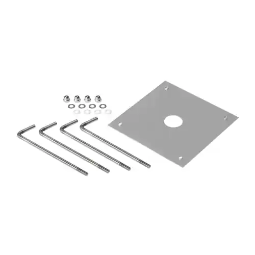 Rabatt SLV BUCKLED Schraubenset, aluminium
