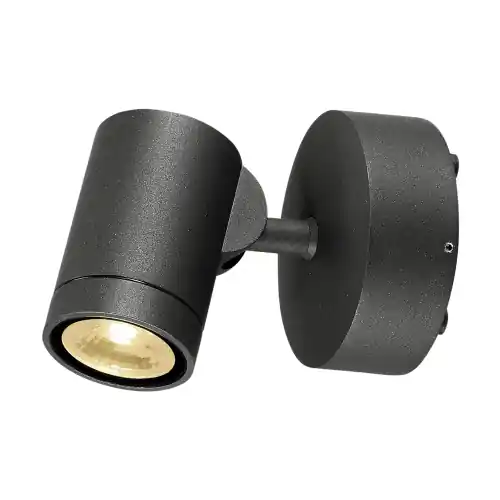 SLV GUNNSY WALL Wandleuchte, sandy anthracithe, 8W LED, 3000K Preiswert