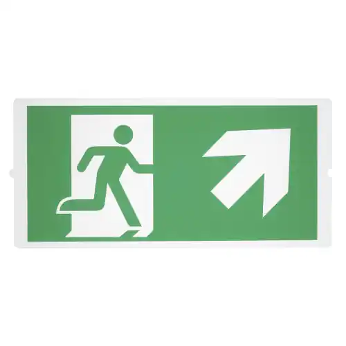 SLV P-LIGHT Emergency Series Stair Signs for Areal light green Rabatt