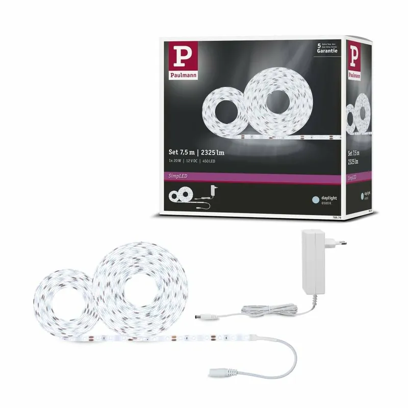 Paulmann SimpLED Strip Set 7,5m 20W Tageslichtweiß Top-Angebot