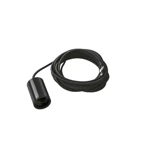 SLV FITU, Pendelleuchte, A60, rund, schwarz, 5m Kabel mit offenem Kabelende, max. 60W Neu