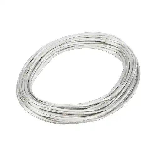 Markenware SLV NIEDERVOLT-SEIL, weiß, 6mm², 20m, für TENSEO Niedervolt-Seilsystem