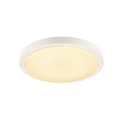 SLV AINOS LED Deckenleuchte weiß rund mit Sensor IP44 3000K 1430lm 22W 230V Preisreduziert
