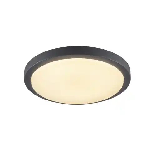 SLV AINOS LED Deckenleuchte anthrazit rund mit Sensor IP44 3000K 1430lm 22W 230V Letzte Chance