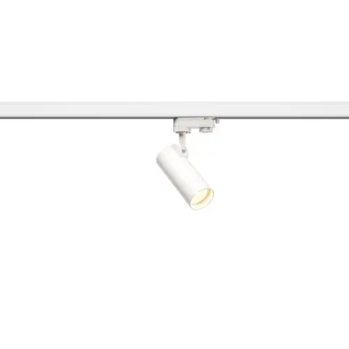 Mega-Angebot SLV HELIA 50 LED Strahler für 3Phasen Hochvolt-Stromschiene, 3000K, weiss, 35°, inkl. 3 Phasen-Adapter