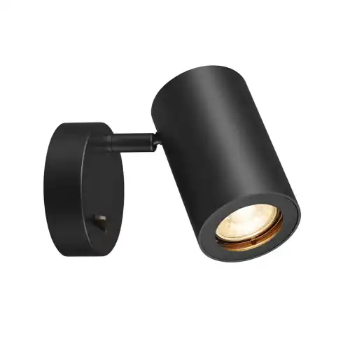 SLV ENOLA_B Wandleuchte, QPAR51, mit Schalter, schwarz, max. 50W Saisonangebot