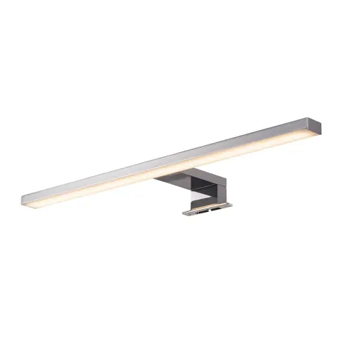 SLV DORISA LED Spiegelleuchte, lang, chrom, 4000K, IP44 Super-Preis