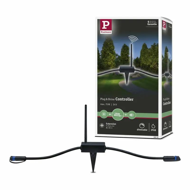 Abverkauf Paulmann Plug & Shine Controller Wireless IP68 Schwarz