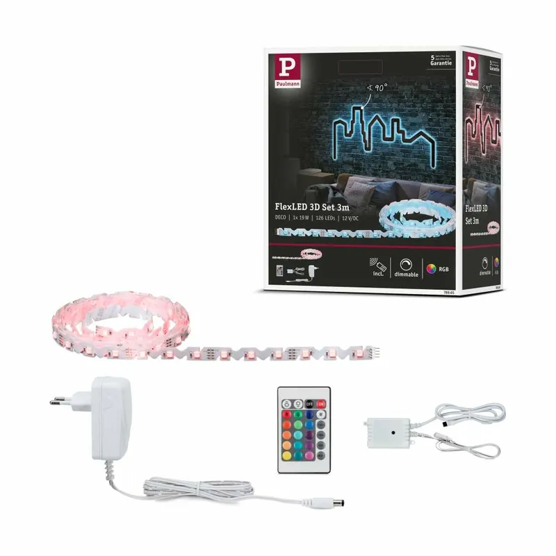 Paulmann FlexLED 3D Basisset 3m RGB Preisknaller