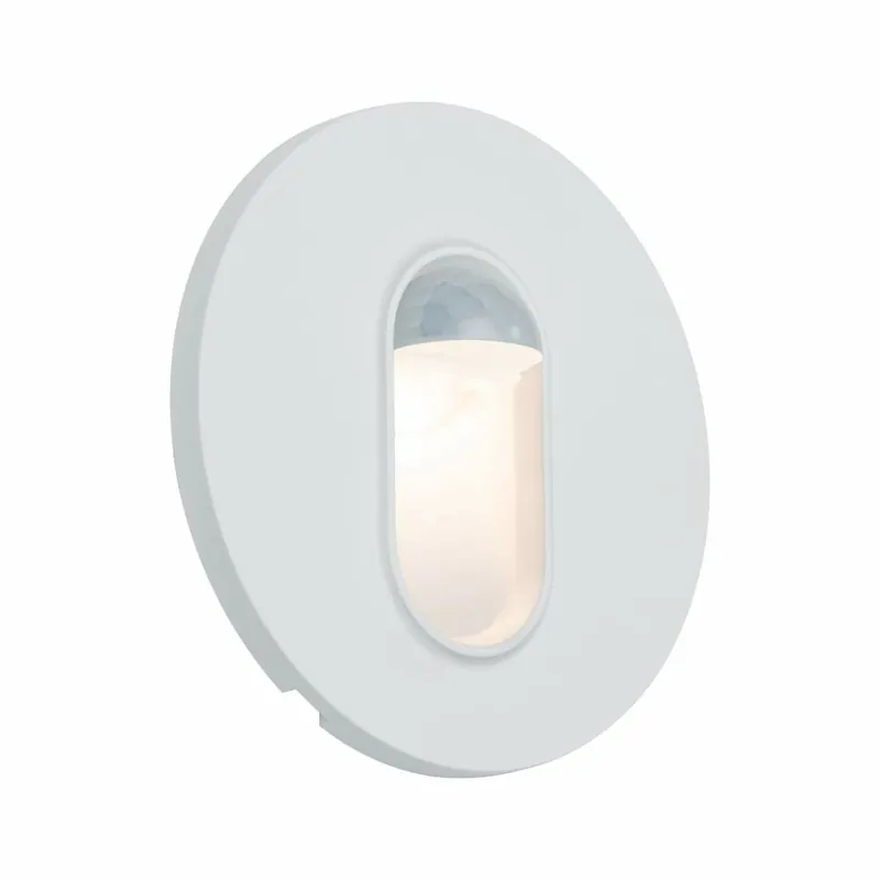 Paulmann LED Wandeinbauleuchte Wall rund Weiß mit Bewegungsmelder 2,7W 2700K Bestpreis