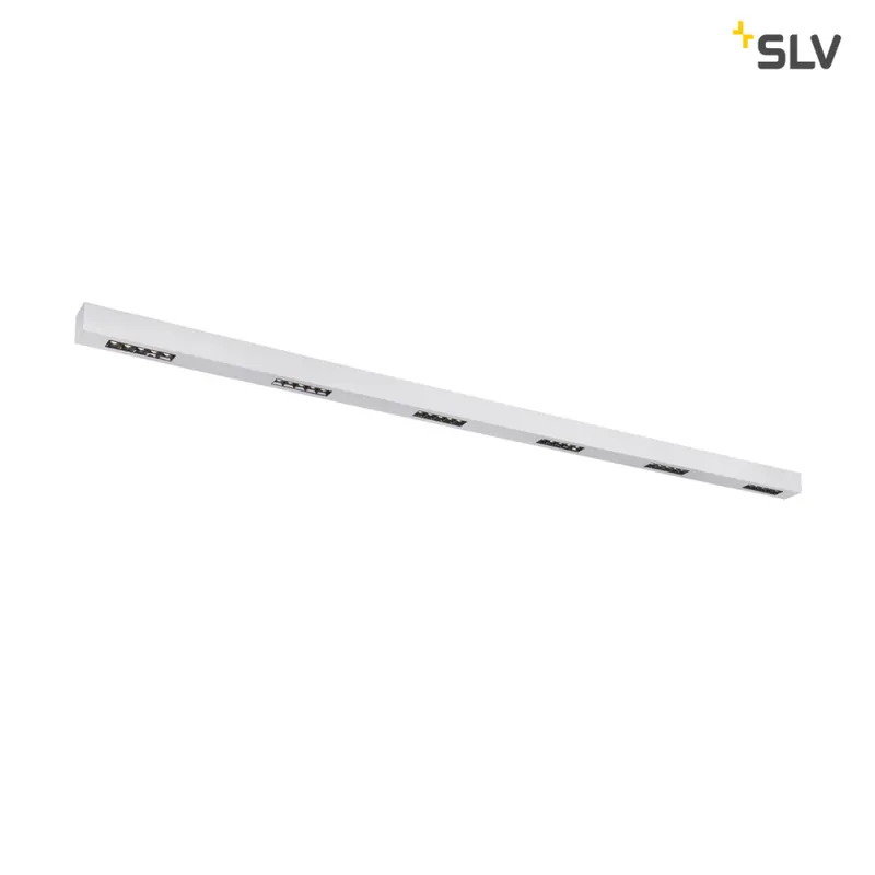Günstig SLV Q-LINE CL, LED Indoor Deckenaufbauleuchte, 2m, BAP, silber, 4000K