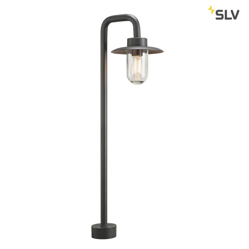 Neu Im Sortiment SLV MOLAT POLE, Outdoor Stehleuchte, IP44, E27, anthrazit, max. 60W