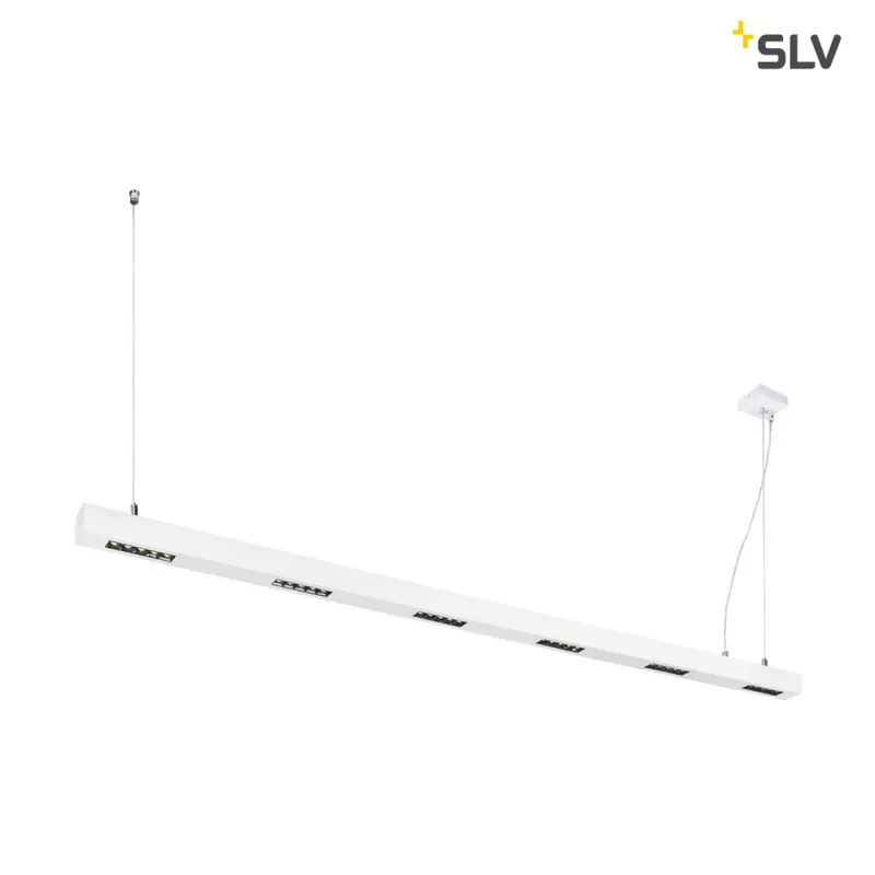 SLV Q-LINE PD, LED Indoor Pendelleuchte, 2m, BAP, weiß, 4000K Highlight