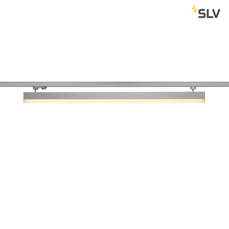Super-Preis SLV SIGHT, für Hochvolt-Stromschienen 3Phasen, LED, 3000K, silbergrau, inkl. 3 Phasen-Adapter