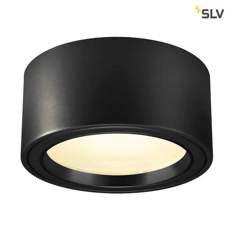 SLV MIRO CL, LED Indoor Deckenaufbauleuchte, schwarz, 3000K, 100° Gratis Versand