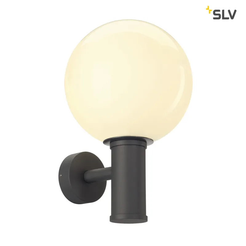 SLV GLOO PURE WL, Outdoor Wandaufbauleuchte, E27, anthrazit, IP44 Preiswert