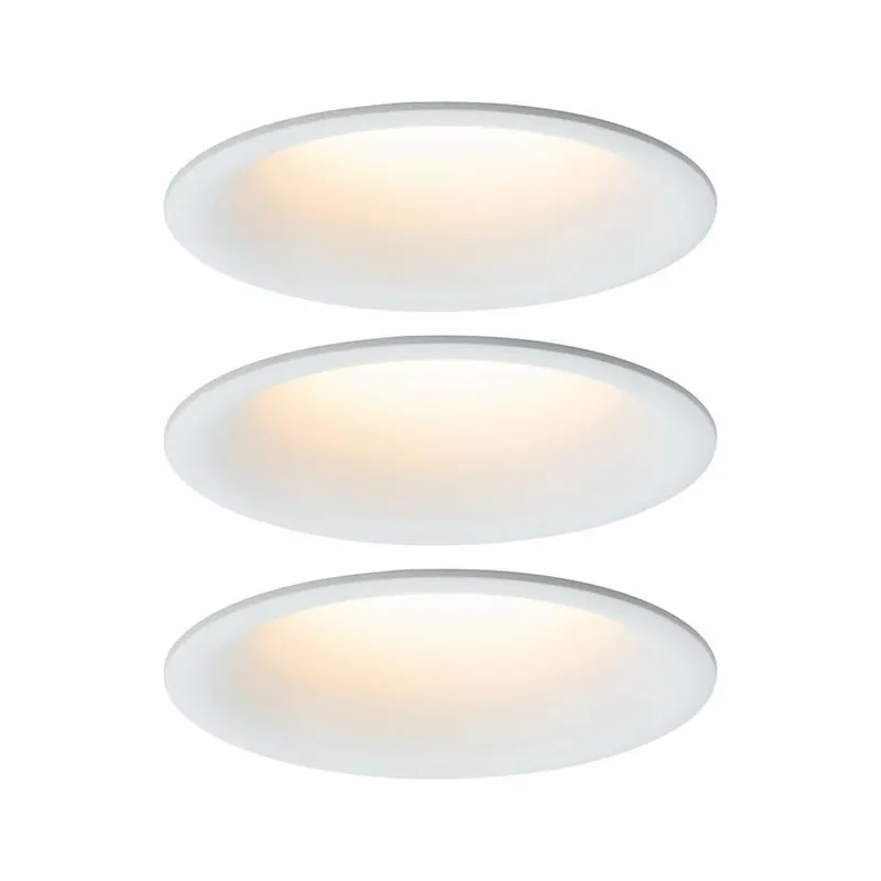 Paulmann Einbauleuchte LED Cymbal 3x6,5W Weiß matt Rabatt