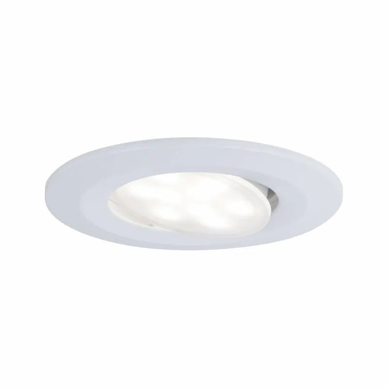 Versand Am Gleichen Tag Paulmann Einbauleuchte LED Calla rund 1x6W Weiß matt