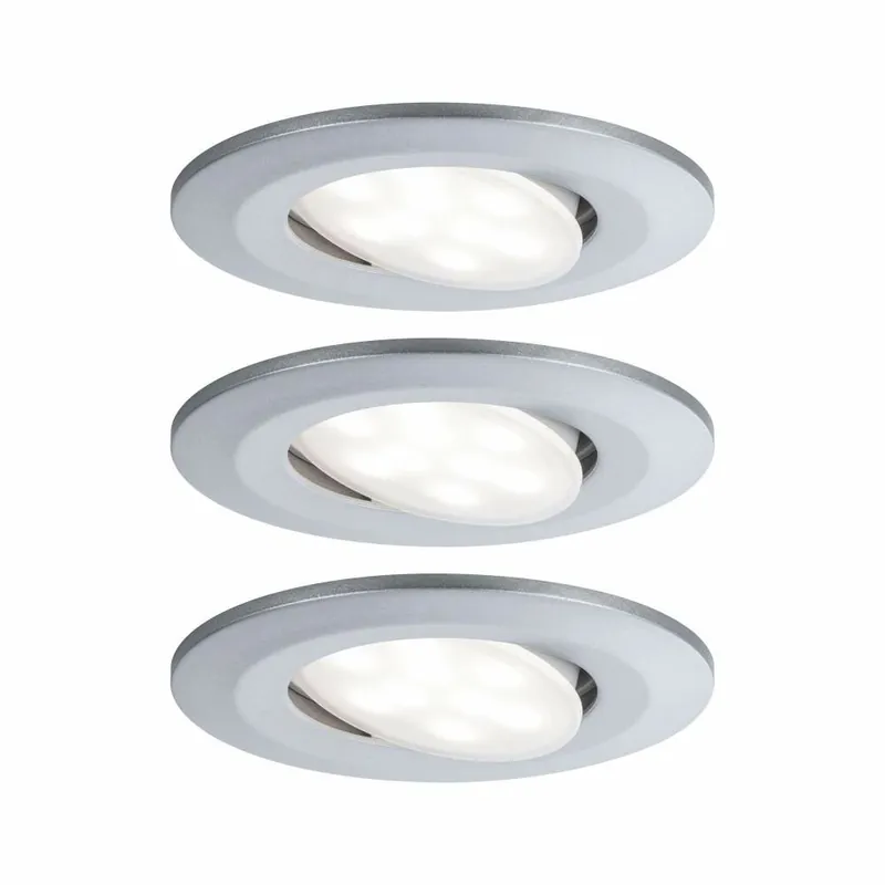 Paulmann Einbauleuchte LED Calla rund 3x6W Chrom matt Angebot