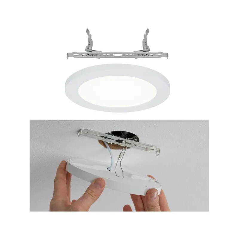 Jetzt Bestellen Paulmann LED Einbaupanel Cover-it rund 3.000K 12W Weiß