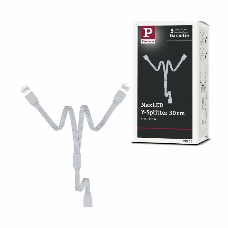 Preis Gesenkt Paulmann MaxLED Y-Splitter 1 zu 2 Verteilung 30 cm