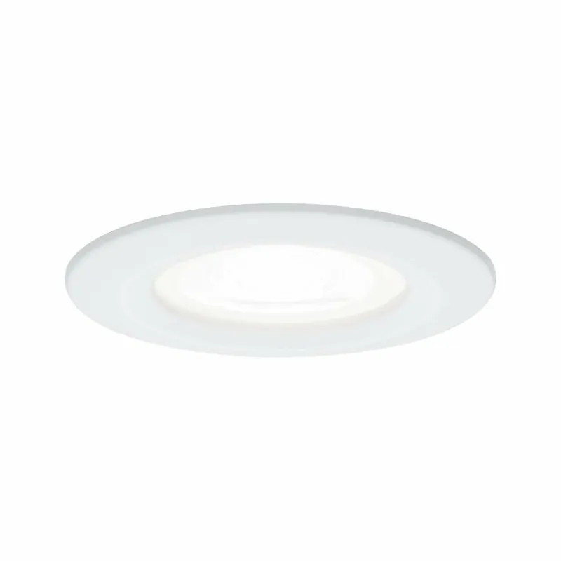 Billig Paulmann LED Einbauleuchte Nova Einzelleuchte rund 1x6.5W IP44 GU10 Weiß (matt) 230V 4000K