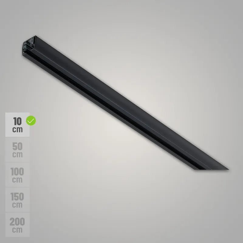 Paulmann URail Schiene 10 cm Schwarz matt 230V Aktuell