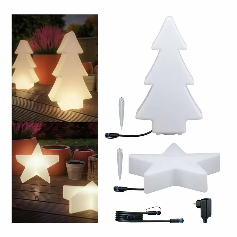 Paulmann Plug & Shine Weihnachts-Bundle Baum & Stern Sichere Zahlung