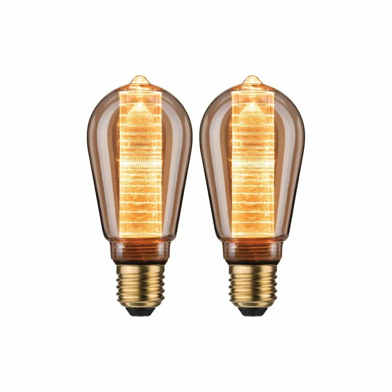 Paulmann Leuchtmittel Bundle 2x LED ST64 Innenkorb Ring Günstig