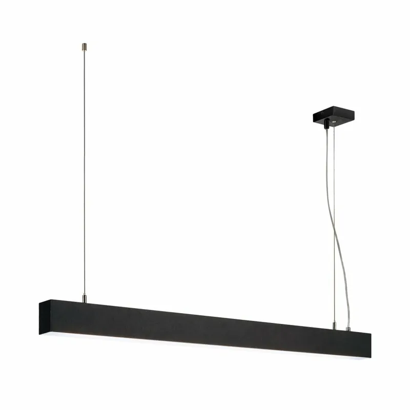 SLV GLENOS LED Pendelleuchte schwarz 105cm 43W 3300lm 4000K CRI 80 Expressversand