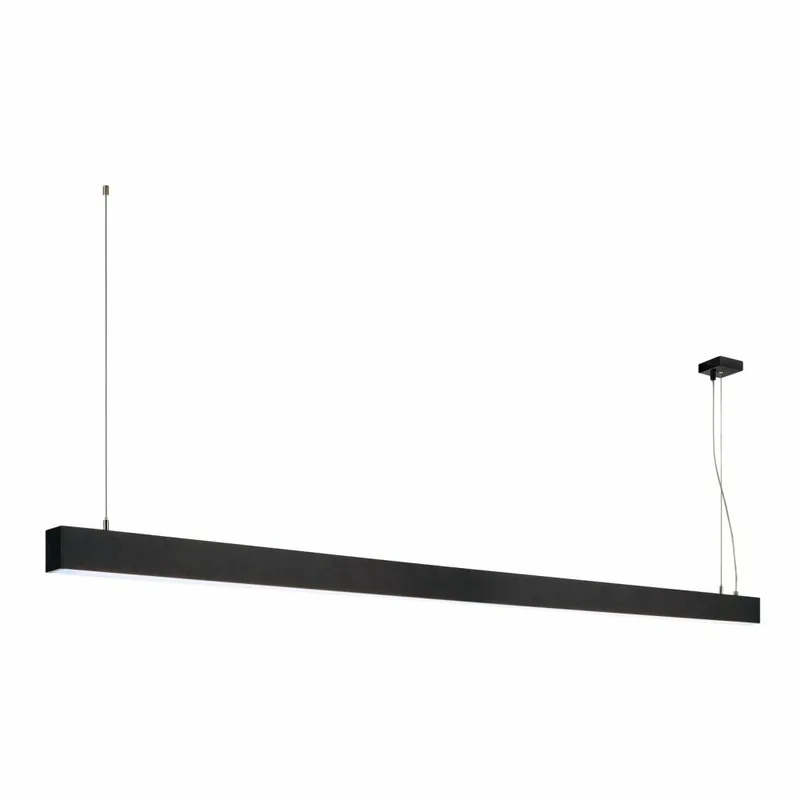 SLV GLENOS LED Pendelleuchte schwarz 205cm 85W 6600lm 4000K CRI 80 Top-Seller