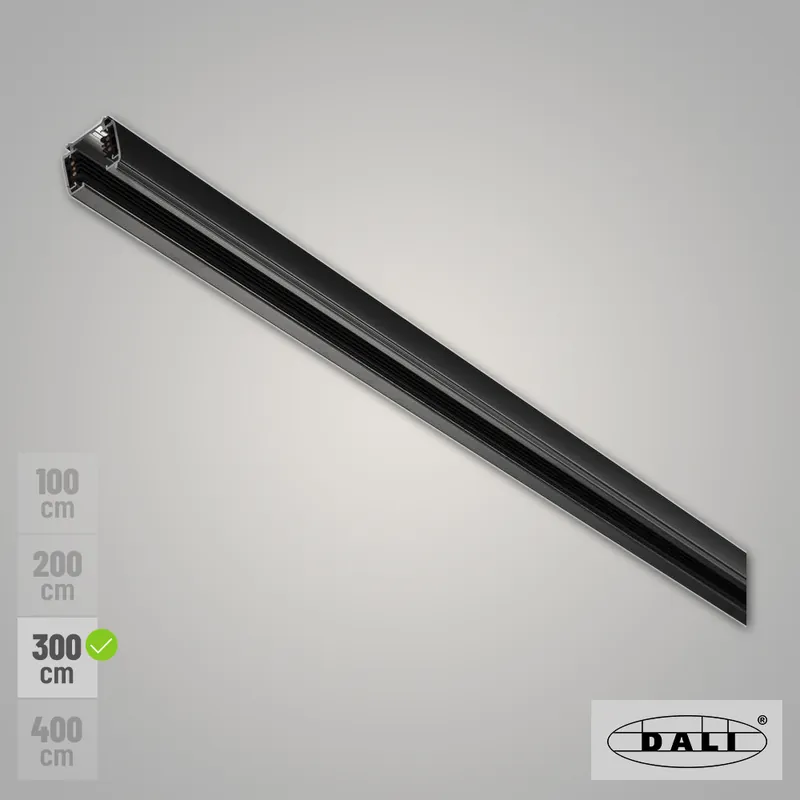 Direktkauf SLV S-TRACK DALI 3-Phasen Stromschiene 3m schwarz Aufbauschiene
