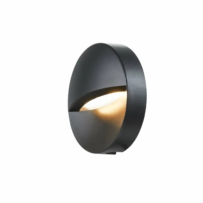 SLV DOWNUNDER OUT round WL Outdoor LED Wandeinbauleuchte anthrazit 3000K Must-Have