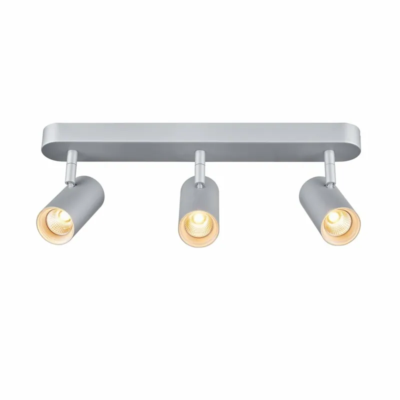 SLV NOBLO III Indoor LED Deckenaufbauleuchte 2700K grau Kostenloser Versand