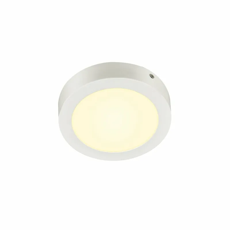 Geprüft SLV SENSER 18 Indoor LED Deckenaufbauleuchte rund weiß