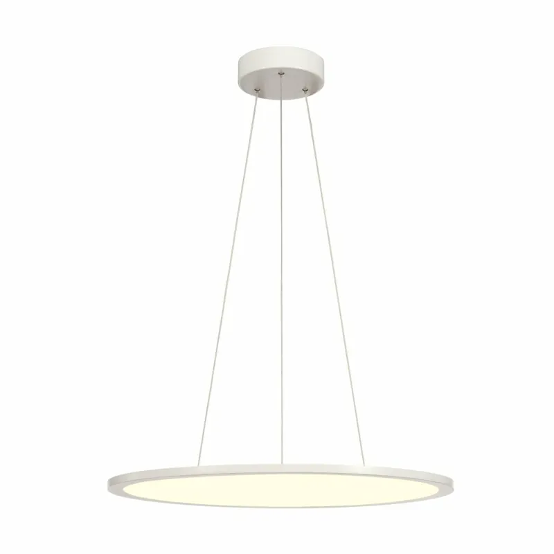 Schneller Versand SLV PANEL 60 DALI Indoor LED Pendelleuchten rund weiß 4000K