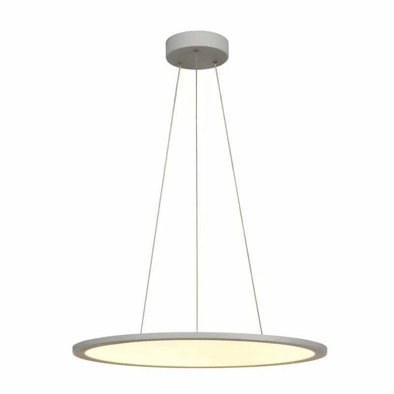 SLV PANEL 60 DALI Indoor LED Pendelleuchten rund grau 3000K Letzte Chance