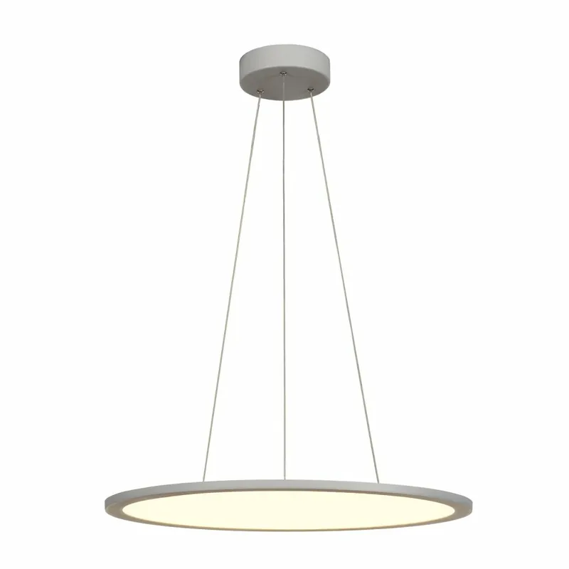 Solange Der Vorrat Reicht SLV PANEL 60 DALI Indoor LED Pendelleuchten rund grau 4000K