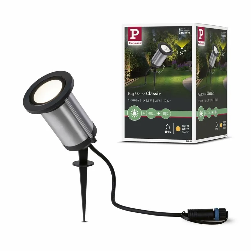 Paulmann Plug & Shine Spot Classic Echt