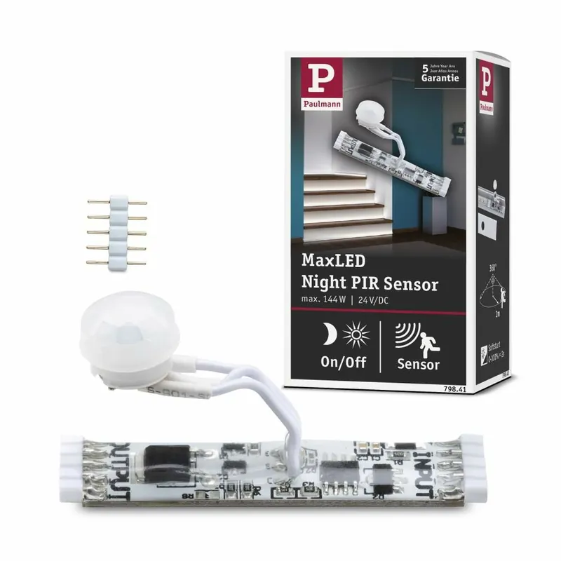 Must-Have Paulmann MaxLED Profilsensor Night PIR 24V DC max. 144W