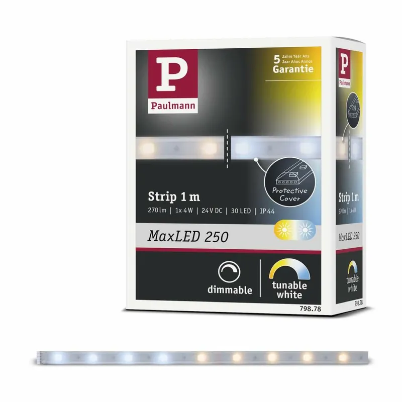 Paulmann MaxLED 250 Strip beschichtet 1m IP44 TunableWhite Protect Cover Preisknaller
