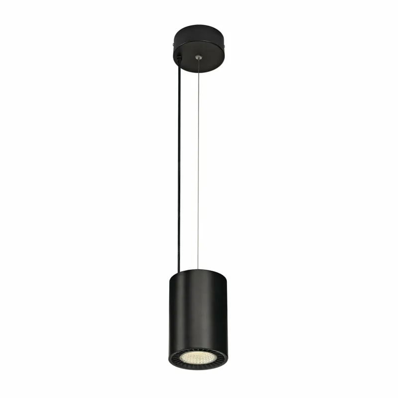 SLV SUPROS PD Indoor LED Pendelleuchte, rund, schwarz, 4000K, 60° Reflektor, CRI90, 2700lm Angebot