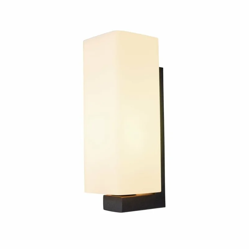 SLV QUADRASS Indoor Wandaufbauleuchte, E27, schwarz Schneller Versand
