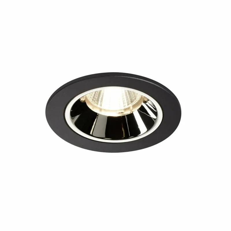 SLV NUMINOS DL S, Indoor LED Deckeneinbauleuchte schwarz/chrom 4000K 40° Kracherpreis